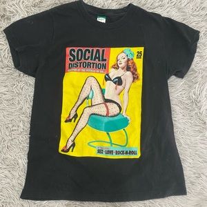 Social distortion shirt